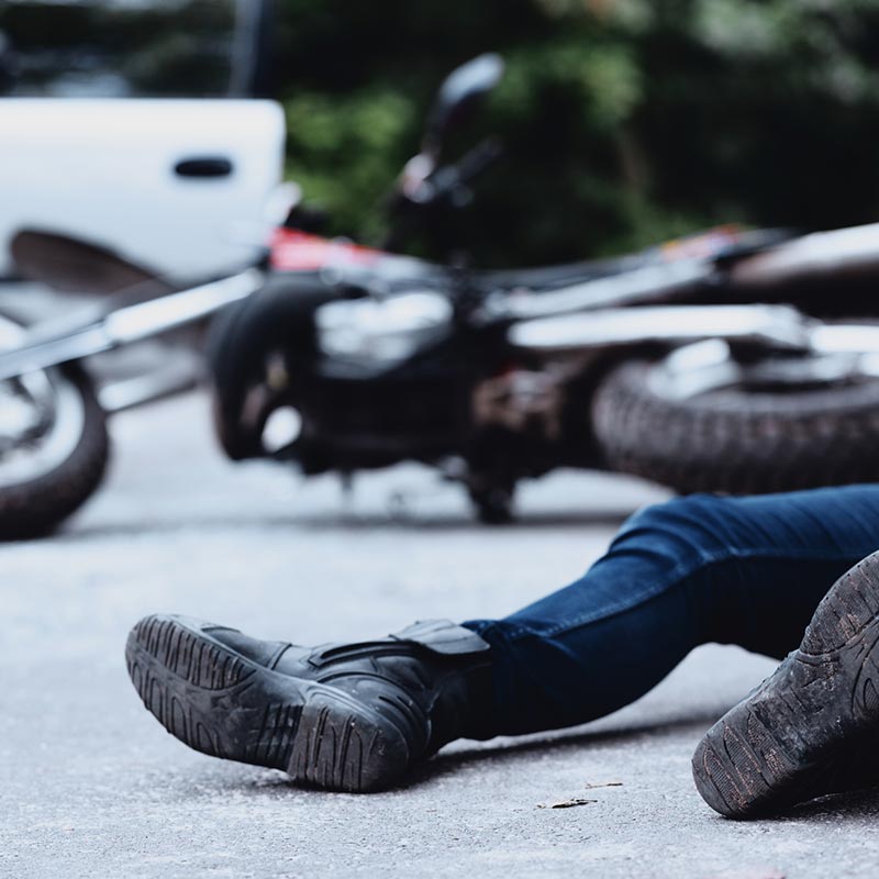 Motorcycle injuries are common. Regan Zambri Long lawyers handle many crash cases