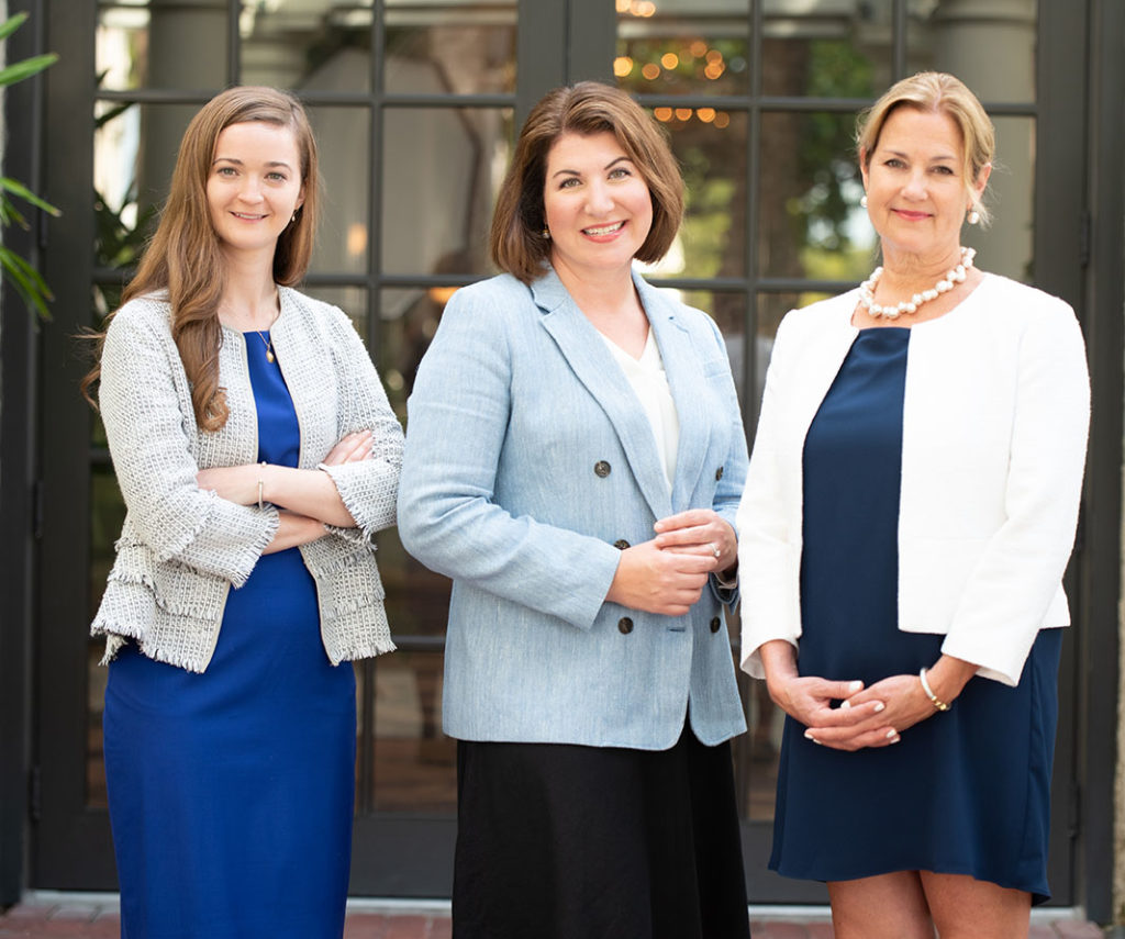 Washington, DC personal injury attorneys Emily Lagan, Amy Griggs, and Jacqueline Colclough
